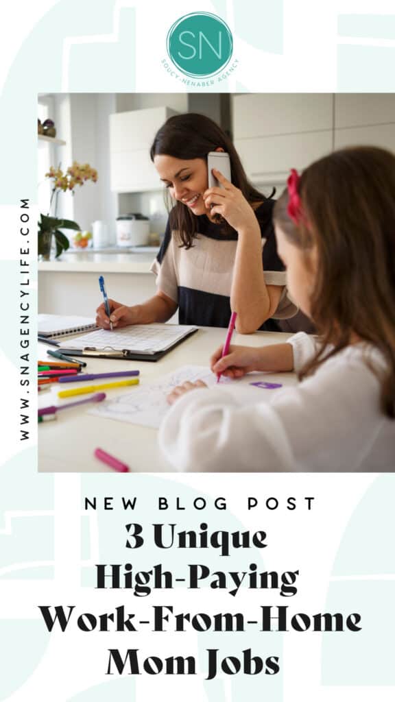 work from home mom jobs SN Agency
