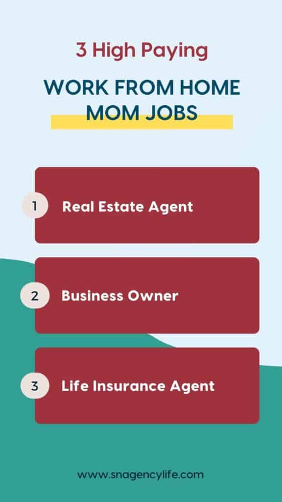 high paying jobs for moms