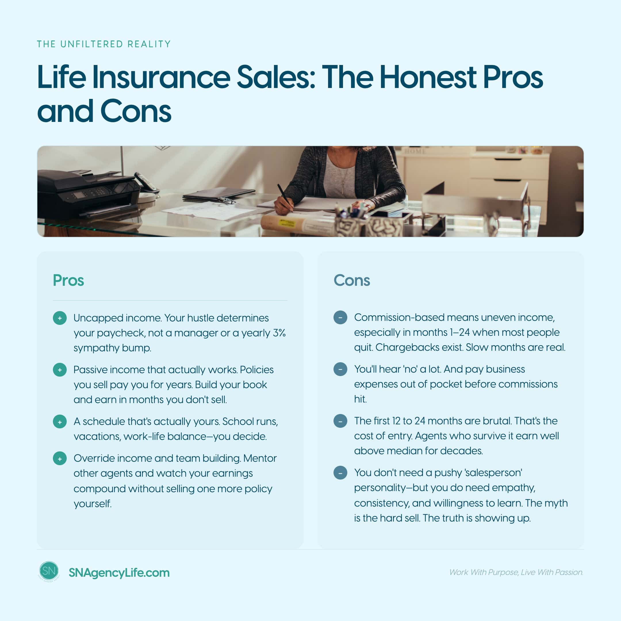 Is selling life insurance worth it — the honest pros and cons