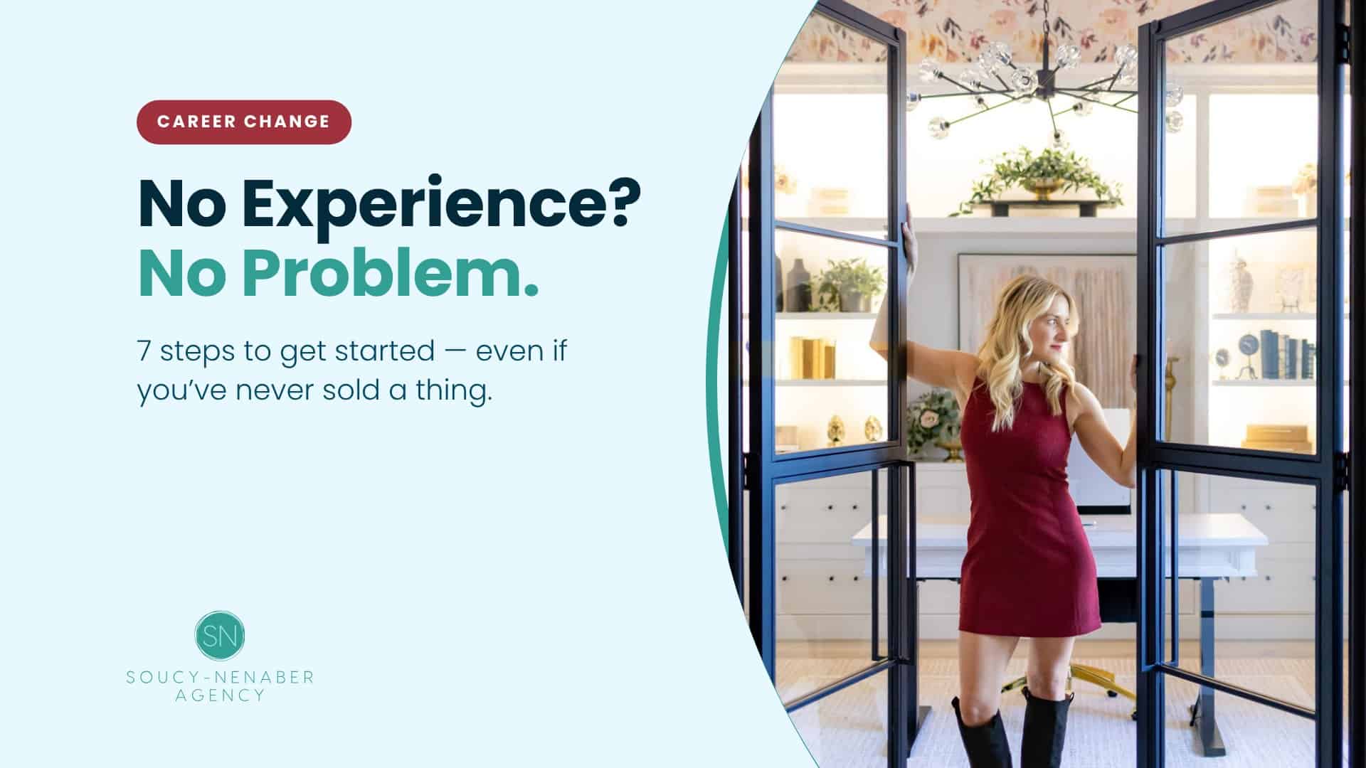 Jamie of SN Agency in her home office — become a life insurance agent with no experience